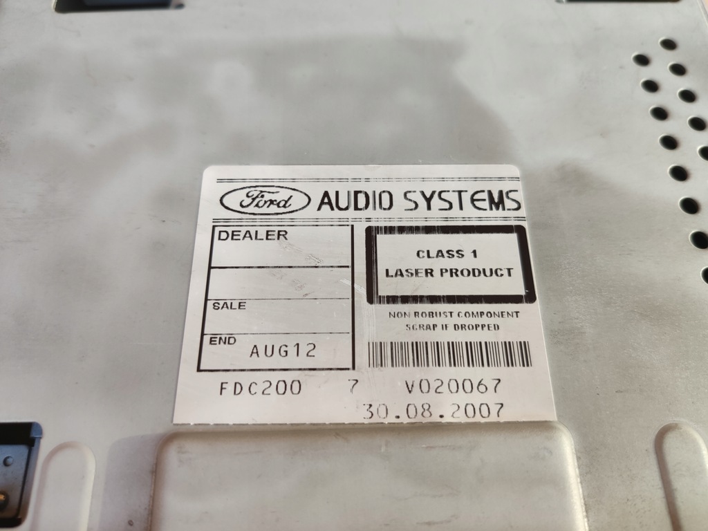 фото №6, Ford mondeo mk4 lift радіо cd6000 s-max galaxy