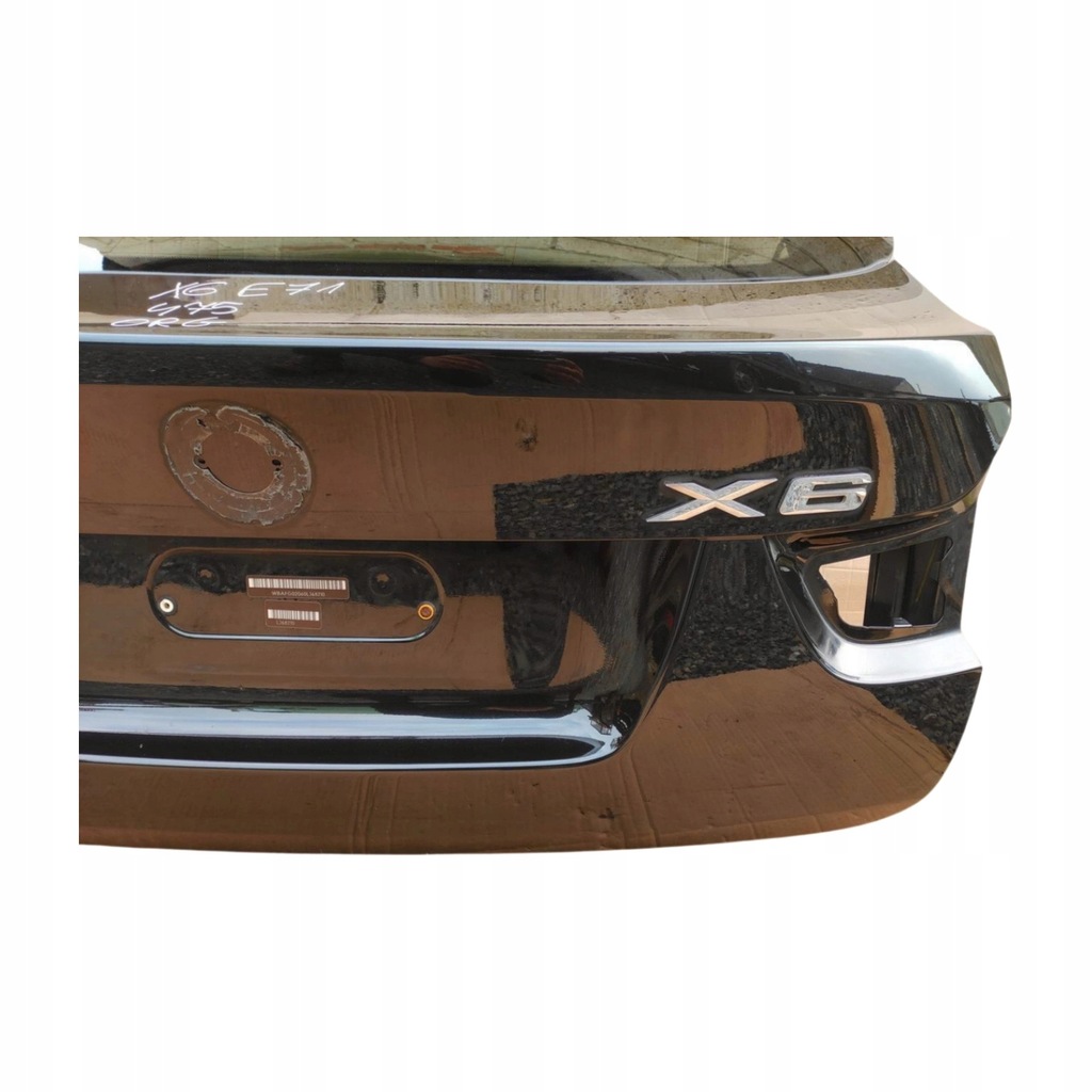 фото №12, Крышка багажника багажника задняя задняя bmw x7 e71 475 black sapphire металлик