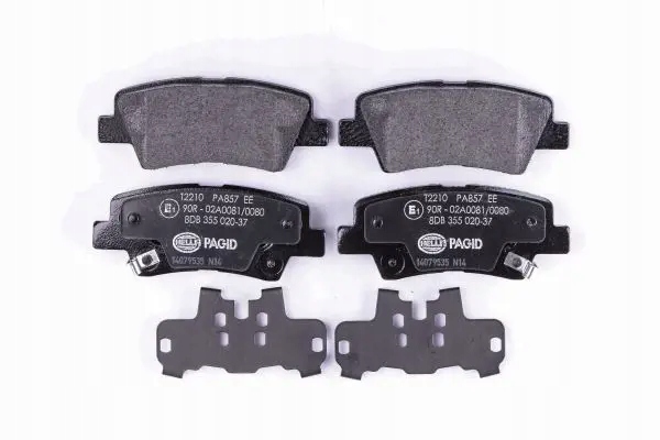 Купить Тормозные колодки тормозные задний 8db 355 020-371 hella hyundai