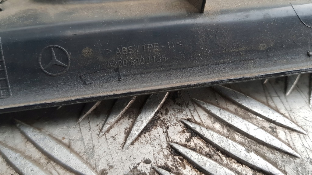 фото №9, Mercedes w220 молдинг поріг права перед a2206801135
