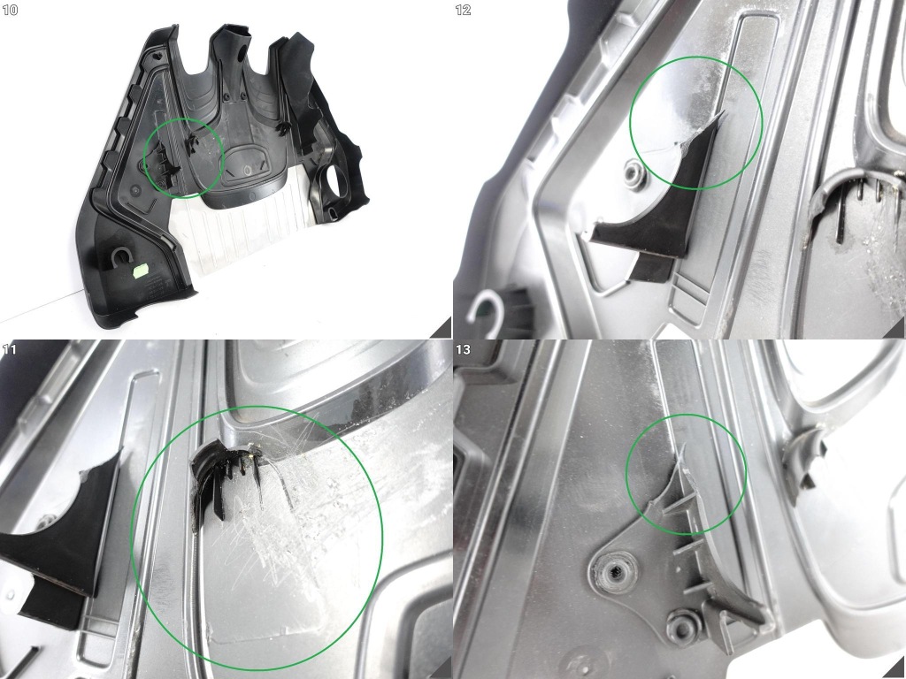 Porsche panamera 971 gts 16-23 верхний защита двигателя 4.0 40 4,0 v8 Доставка