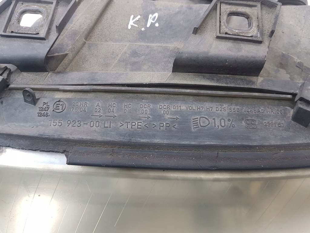 фото №8, Audi a6 s6 c5 4b 2002 левая сторона лампа передняя