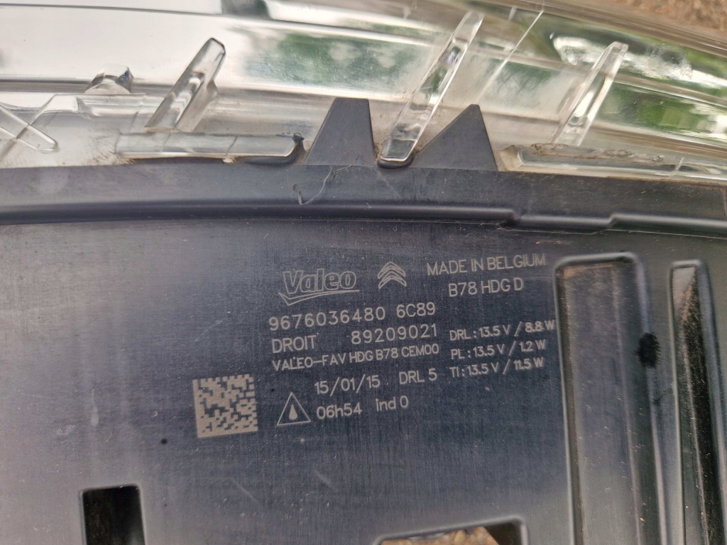 Купить C4 picasso ii свет led drl правое оригинал 9676036480 2013