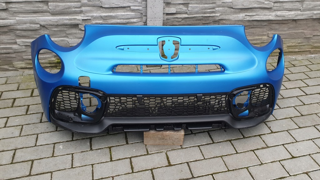 фото №8, Бампер fiat 500 lift abarth перед + задняя prest-121