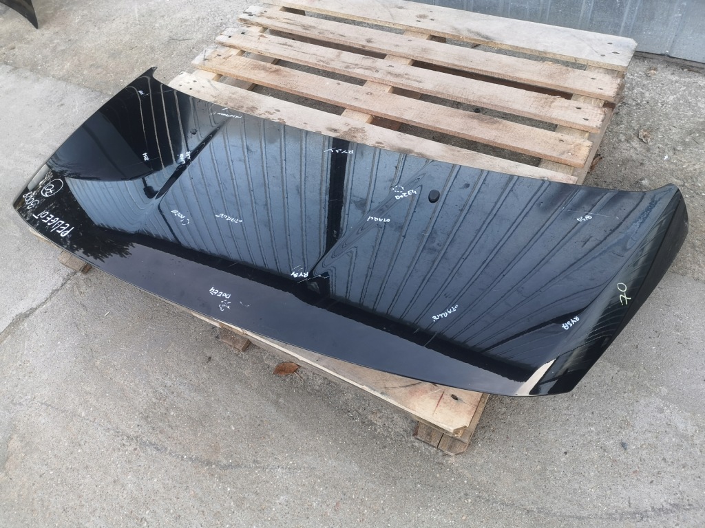 фото №8, Капот крышка двигателя peugeot 3008 i 09-16 czarna оригинал