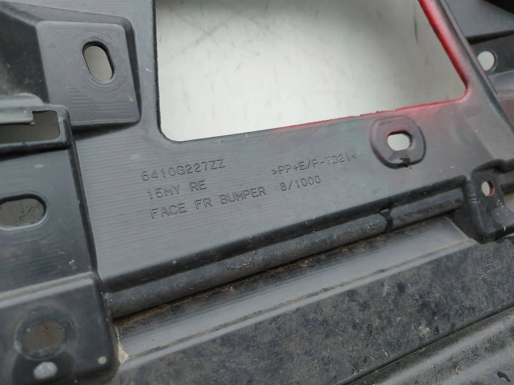 фото №9, Mitsubishi outlander 3 iii lift 15-18 бампер передній перед