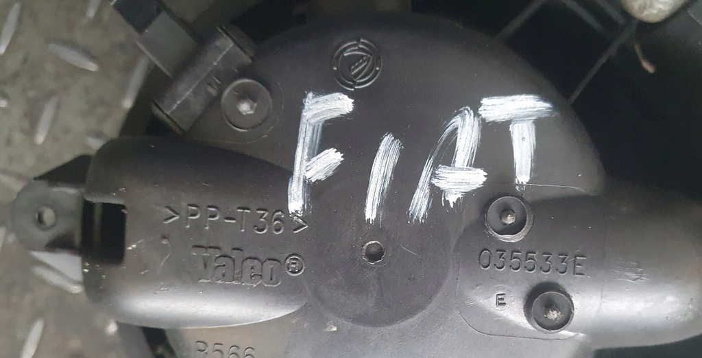 фото №3, Повітродувка вентилятор fiat punto ii