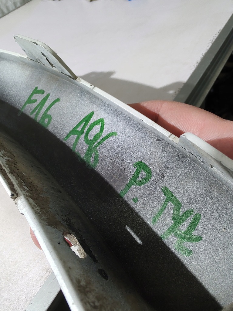 фото №11, Bmw x6 f16 f86 m набор молдинг накладка крыла правая задняя задняя 8056552