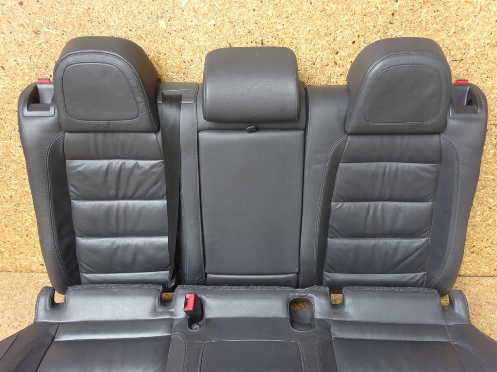 Vw golf v r32 3d оббивка сидіння шкіра підігрів заднє сидіння спинка комплект Київ