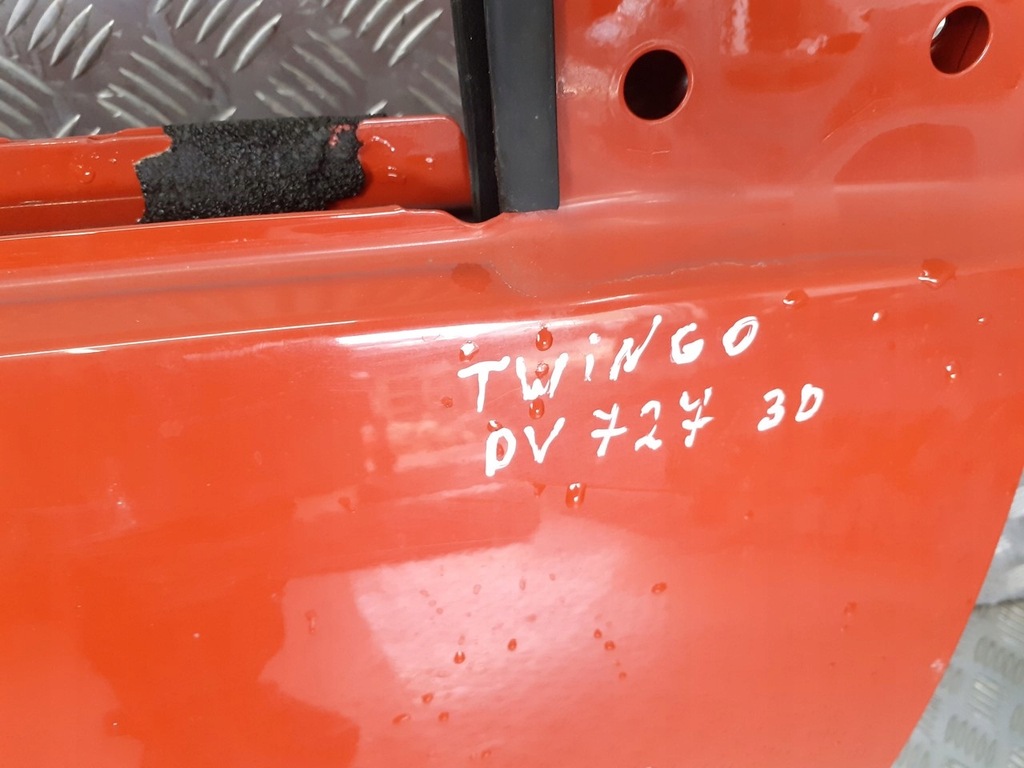 фото №3, Дверь правый перед renault twingo ii ov727