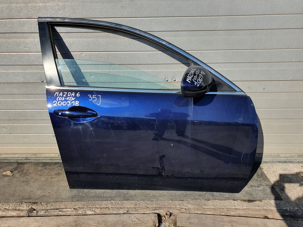фото №1, Mazda 6 gh 08- дверь перед передние правое lak 35j