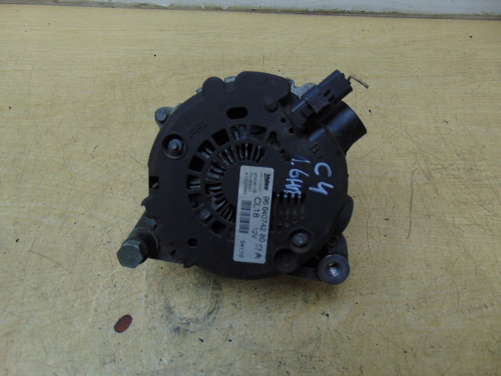 фото №1, Генератор citroen c4 ii b7 1.6 hdi 9664074280