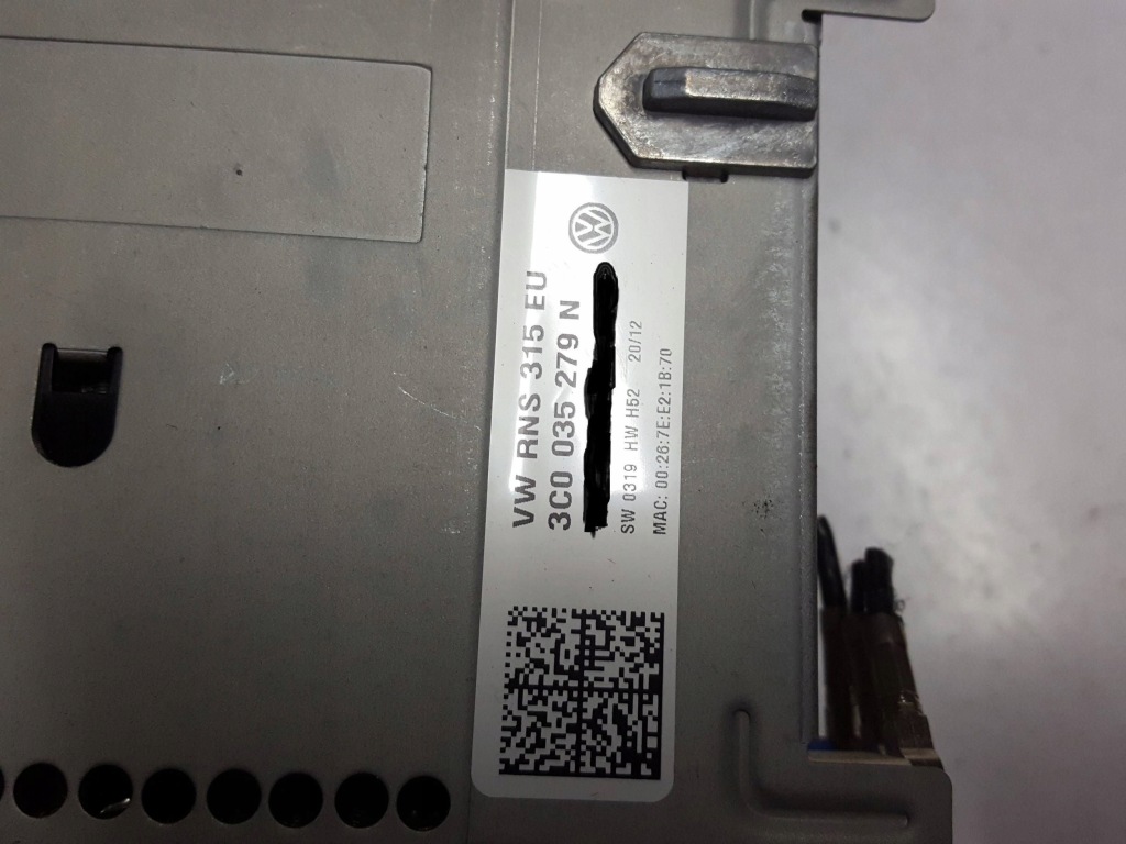 фото №4, Vw passat b7 cc eos golf v vi навигация gps радио 3c0035279n