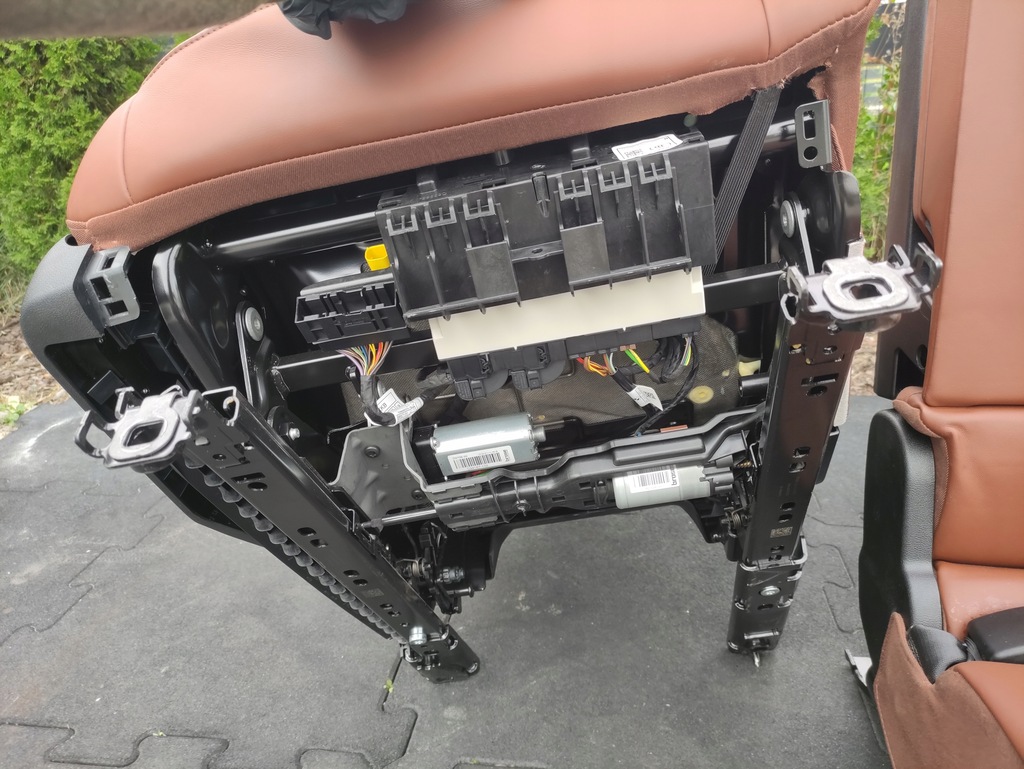 фото №12, Сиденья заднее сиденье электрическая с подогревом bmw x7 g07 merino kawowa tartufo