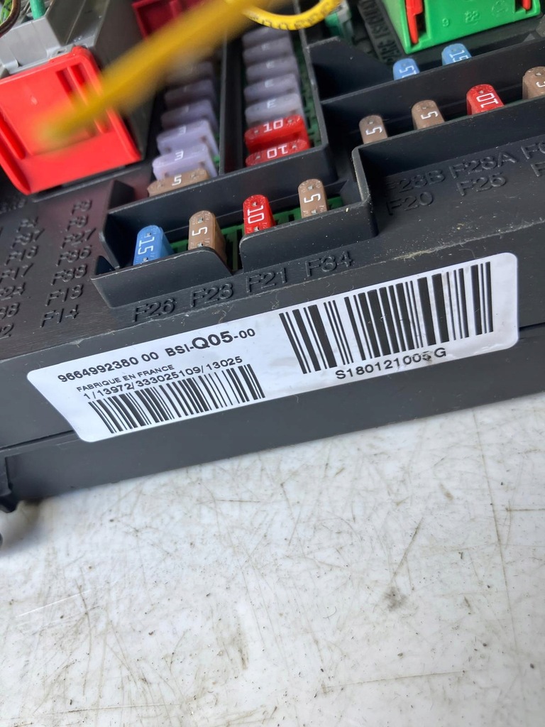 фото №12, Модуль bsi peugeot 508 citroen ds5 966499238000