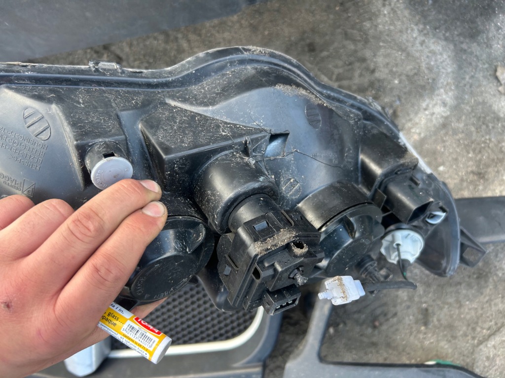 фото №7, Piaggio porter бампер + лампы + накладки на фары лампа + решётка радиатора + бачок spr.