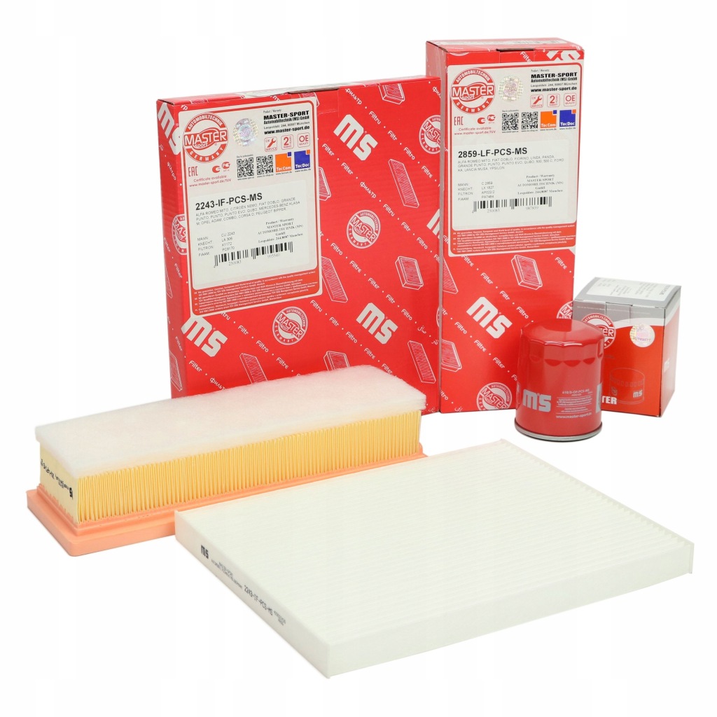 фото №1, Набір фільтрів ms fiat grande punto, pun