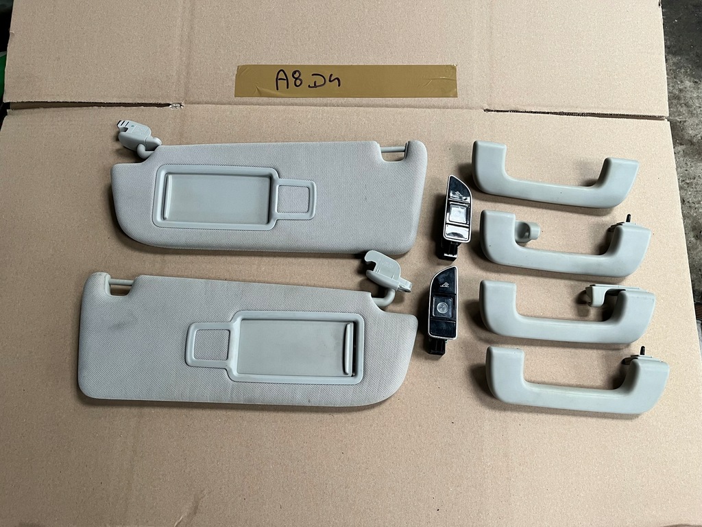 фото №1, Audi a8 d4 4h защита солнцезащитная козырёк комплект