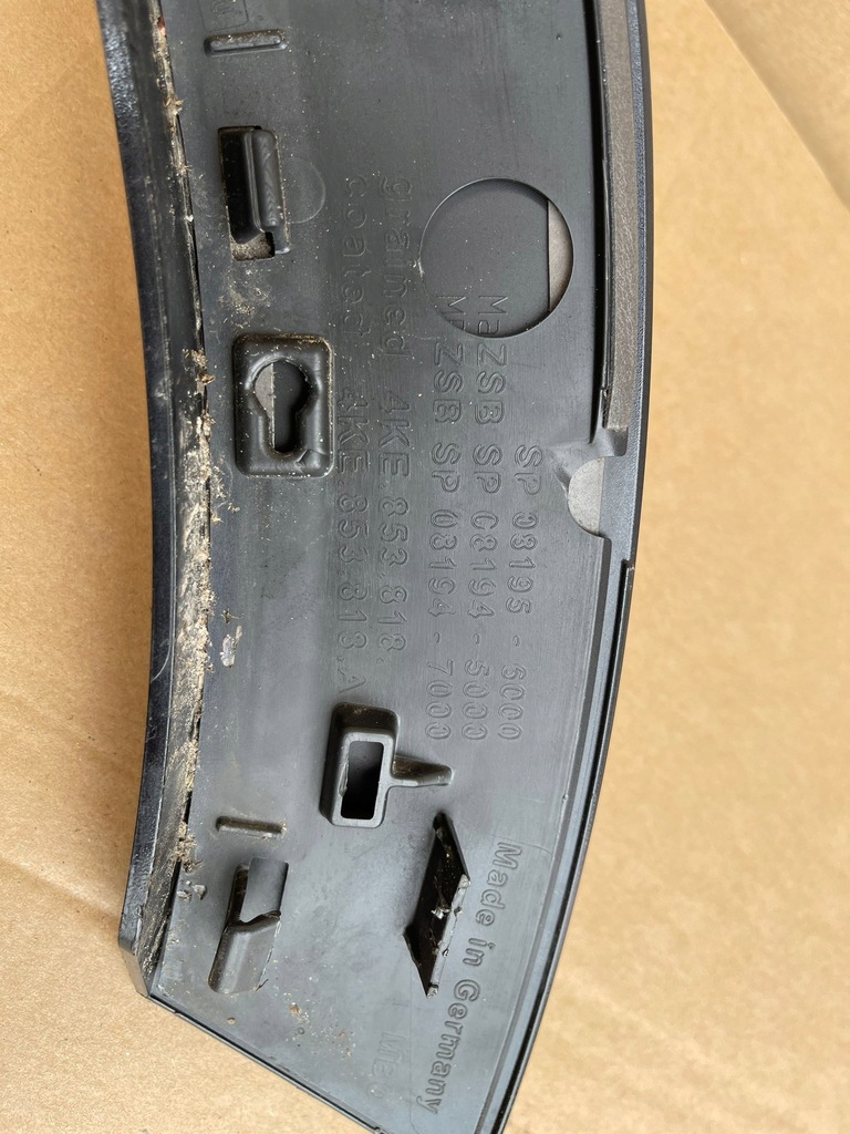 фото №7, Audi e tron 4ke молдинг крила правий лівий задня