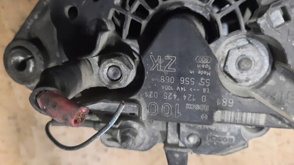 фото №5, Генератор opel astra g 1.4b 06r