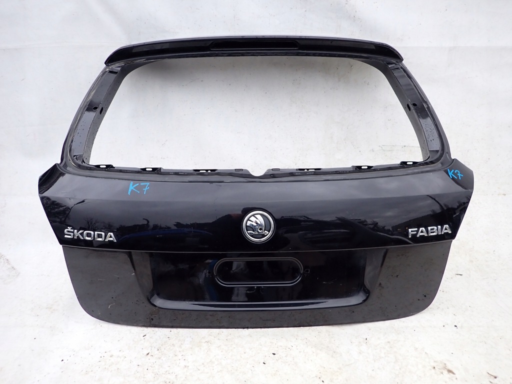 фото №9, Skoda fabia ii kombi 06- кришка багажника багажника