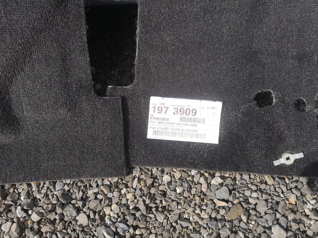 фото №7, Коврик обшивка пол пол ford flex 2011-