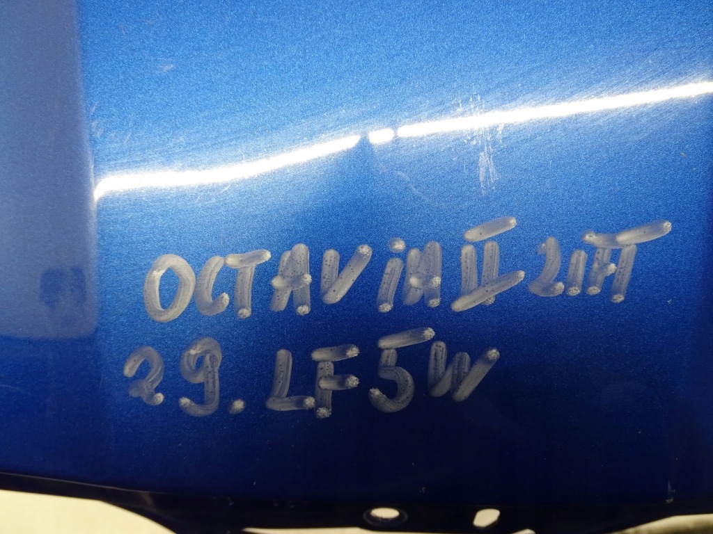 фото №7, Капот крышка двигателя skoda octavia ii fl lift lf5w 08-13r