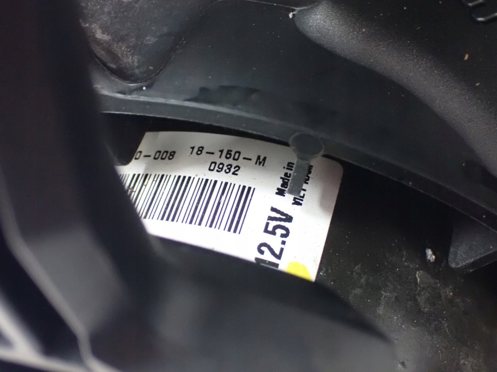 Комплект радиатор воды вентилятор opel crossland x 1.2i 81kw 18r Оригинал