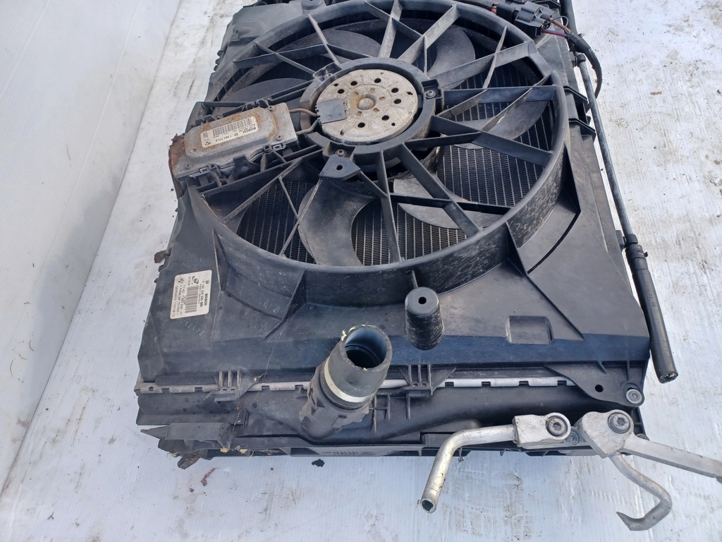 фото №9, Bmw 1 e81 e87 2.0i бензин радіатор комплект вентилятор 758164202 7563259