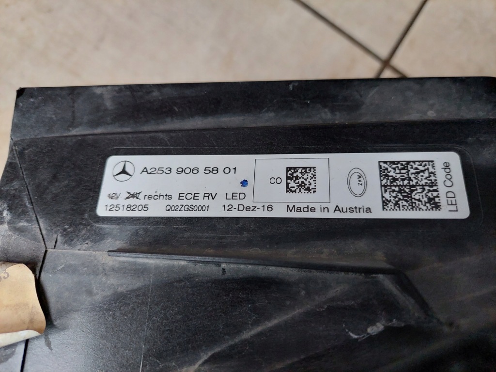 Правий фара - full led - mercedes glc w253 !!! в Україні