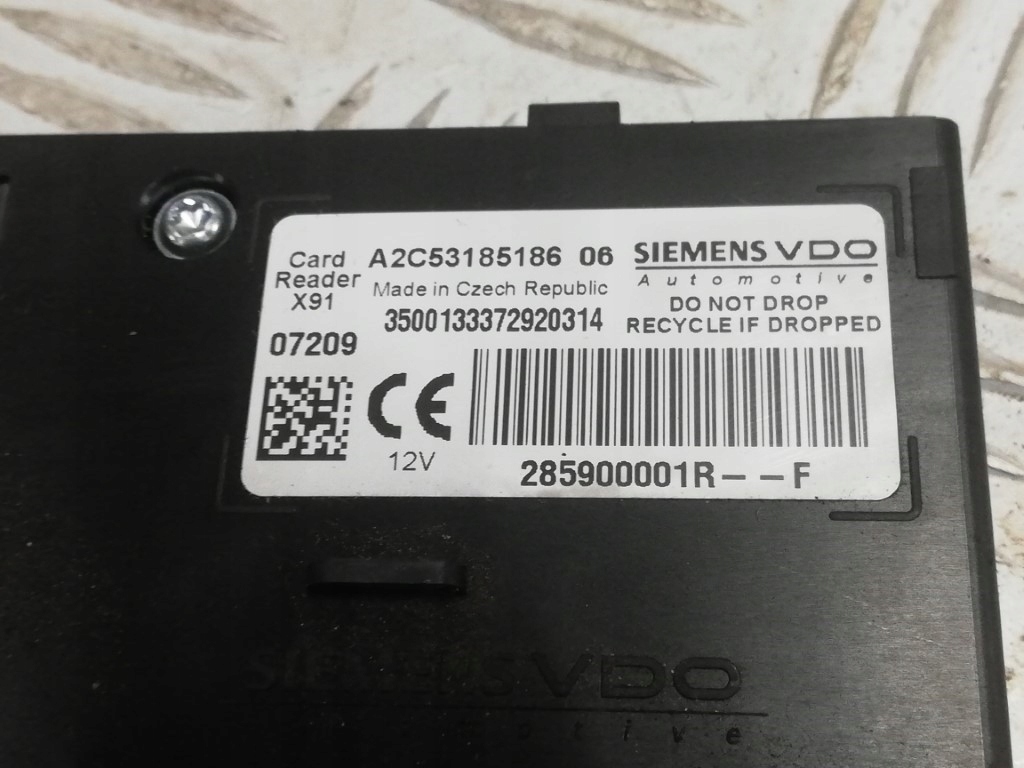 фото №4, Зчитувач карти laguna iii 285900001r