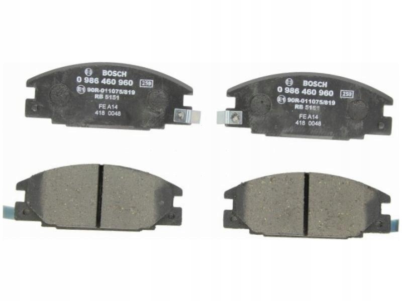 фото №1, Тормозные колодки перед isuzu trooper i 2.2-2.8 86-91