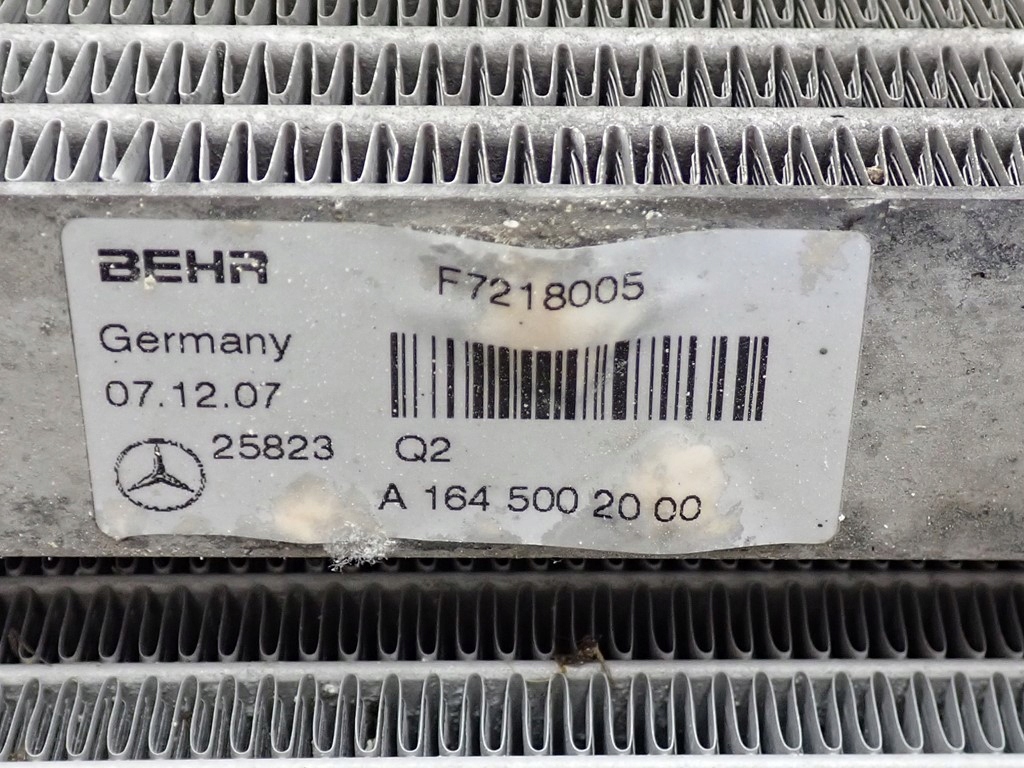 Комплект радиатор воды кондиционер вентилятор mercedes ml w164 3.0 cdi 08r с Разборки