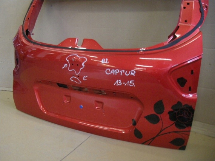 фото №2, Renault captur 2013 крышка багажника задняя