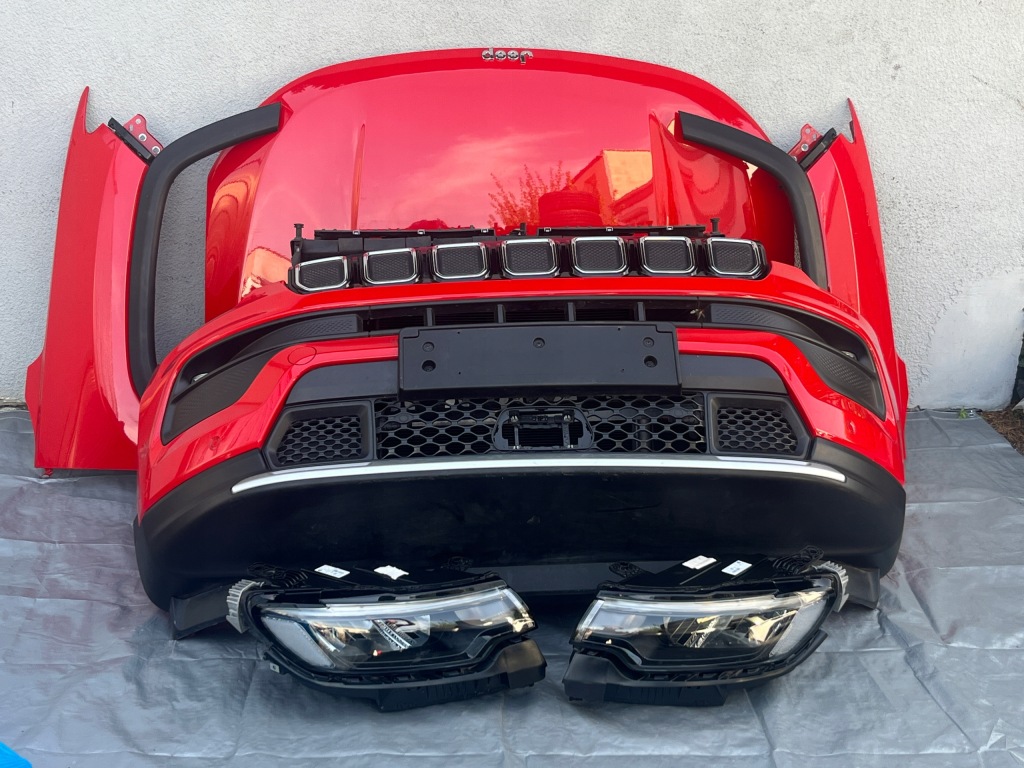 фото №3, Jeep compass ii lift бампер лампы led капот перед