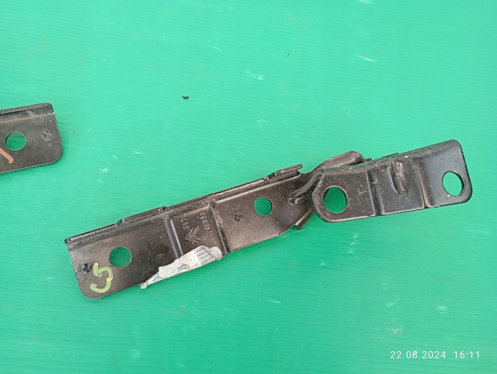 фото №7, Петлі капот rh + lh citroen c5 iii 9688215380 /9688215280