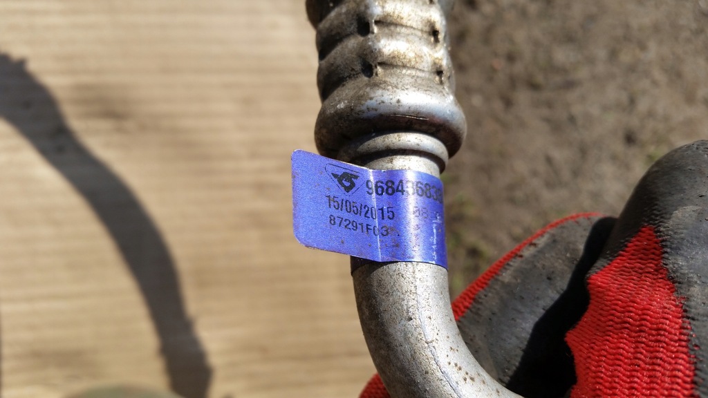 фото №4, C4 ii b7 1.6 трубка шланг кондиционера