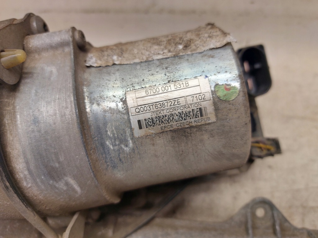 фото №10, Трансмісія рейка рульова peugeot 207