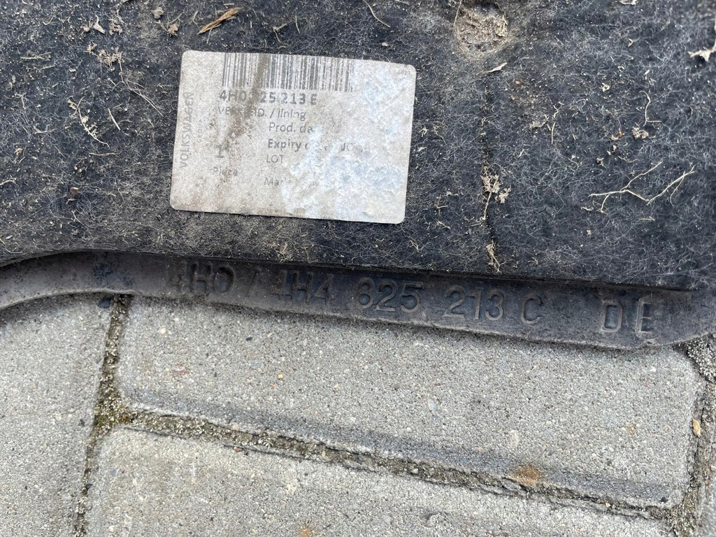 фото №7, Audi a8 d4 3.0 tdi защита подвеска комплект 4h0825206a 4h0825205b