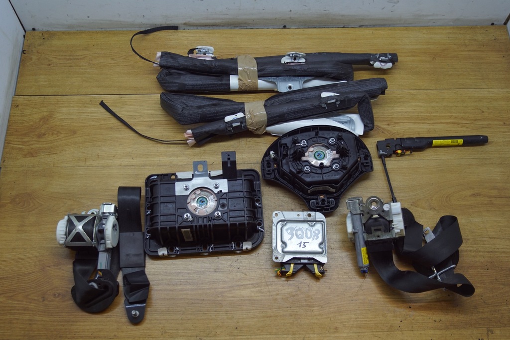 фото №7, Kpl подушка безопасности подушка датчик шторки безопасности peugeot 3008