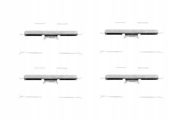 фото №1, Bosch набор монтажный тормозных колодок задняя hyundai getz highway matrix santa