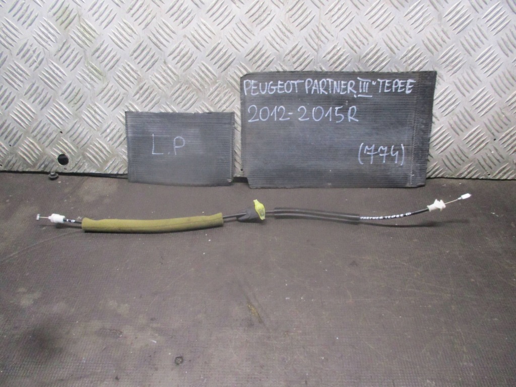 фото №1, Трос замка левый перед peugeot partner iii tepee 12-15r