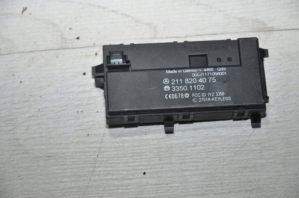 фото №1, Модуль keylessgo mercedes cls w219