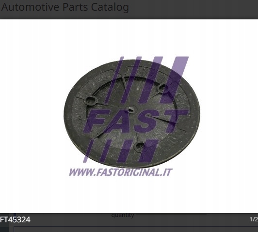 фото №2, Корпус розподільного валу ford transit 00 заглушка