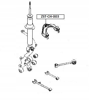 фото №2, Шарова опора важеля chevrolet epica v200 03-06