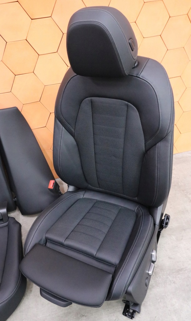 фото №13, Bmw x4 g02 lci салон сидіння заднє сидіння тунель обшивки sport вентиляція обігрів