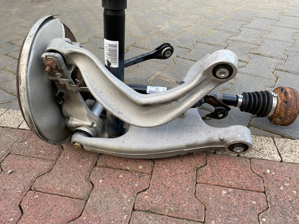 фото №10, Audi a6 c7 3.0 поворотний кулак лівий задня 8r0505431f привідний вал важіль підвіска амортизатор