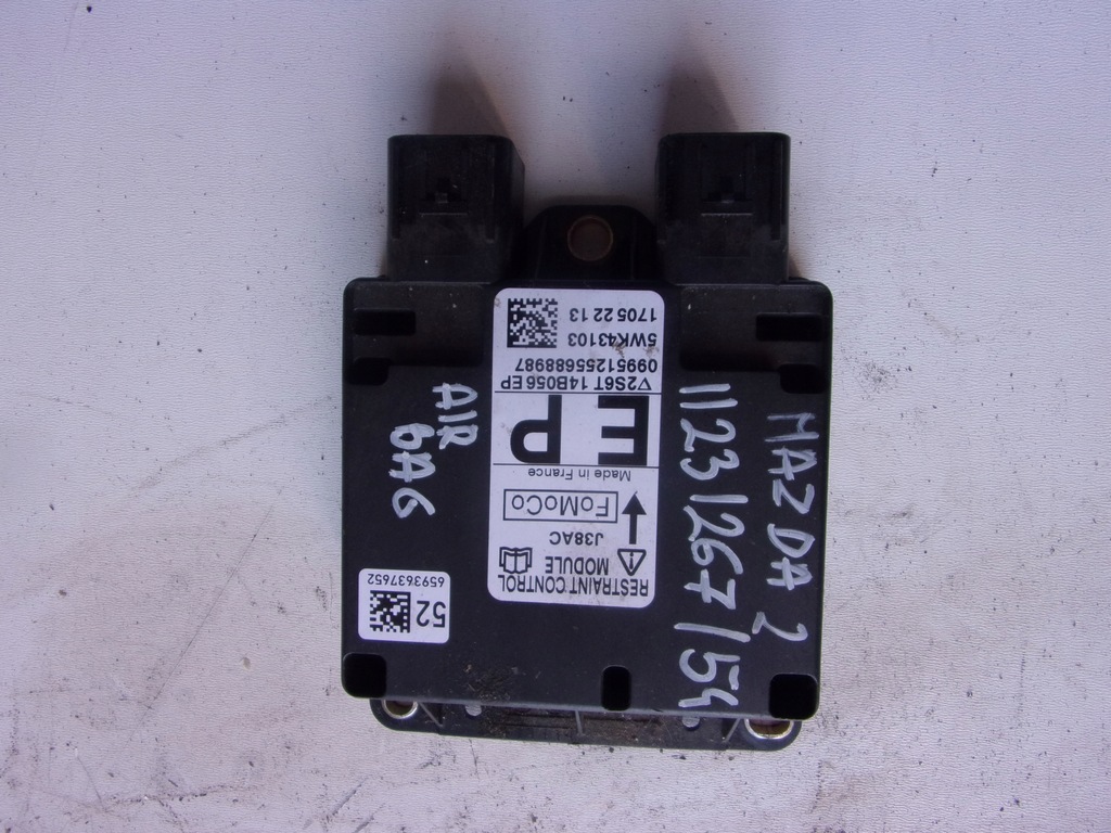 фото №2, Датчик air bag mazda 2 5wk43103