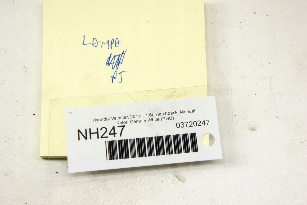 фото №5, Nh247 hyundai veloster i лампа бампера правый задняя