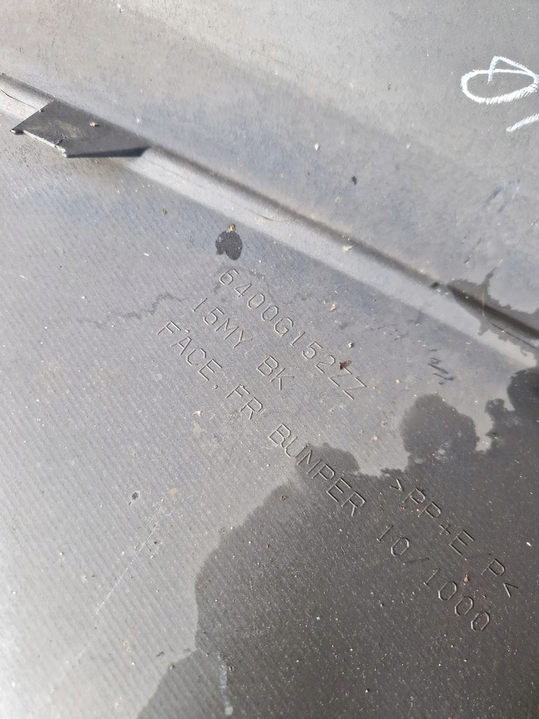 фото №10, Mitsubishi pajero iv lift 2015- бампер перед омивачі